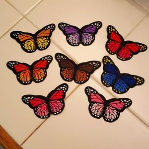 Butterfly iron on patches